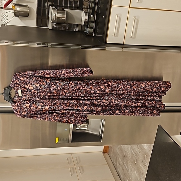 💕NATALIE MARTIN💕 Fiore Maxi Dress Petite Fleur Aubergine Floral Small NWOT - Picture 12 of 16